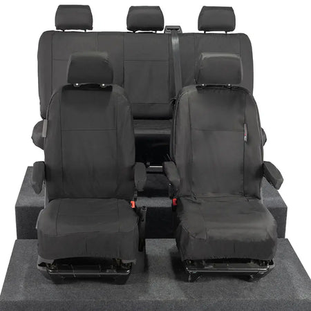 VW T6 / T6.1 Kombi Tailored PU Seat Covers (2015 Onwards) - UK Custom Covers