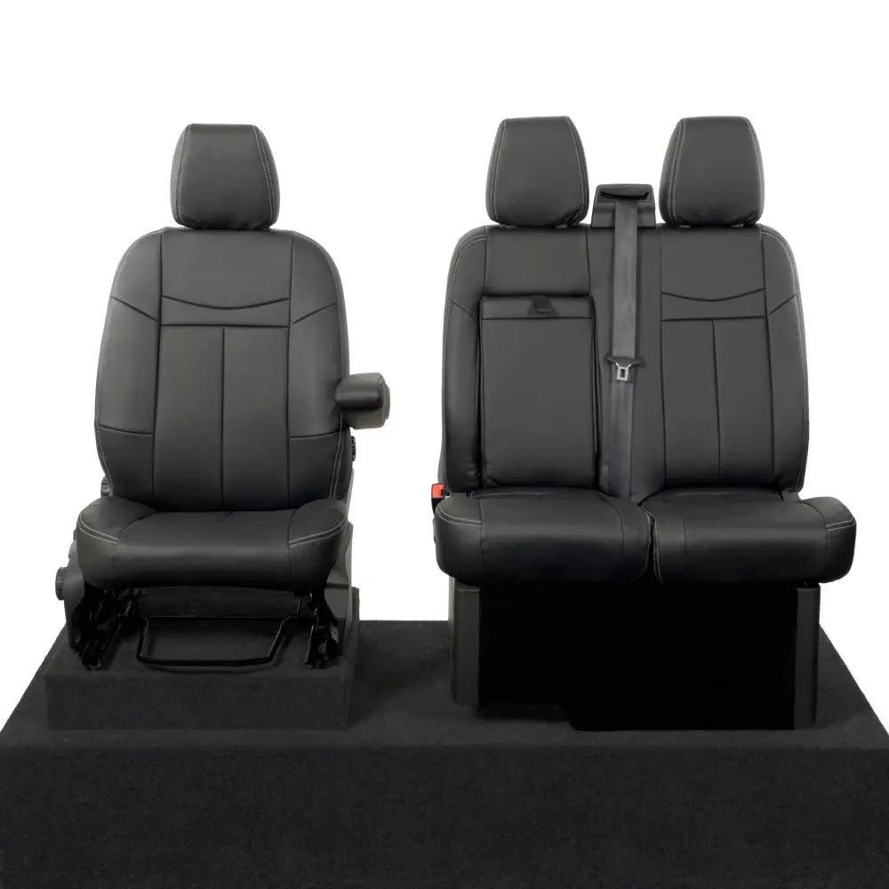 Ford Transit Custom Tailored Leatherette Seat Covers (2013-2023) - UK Custom Covers