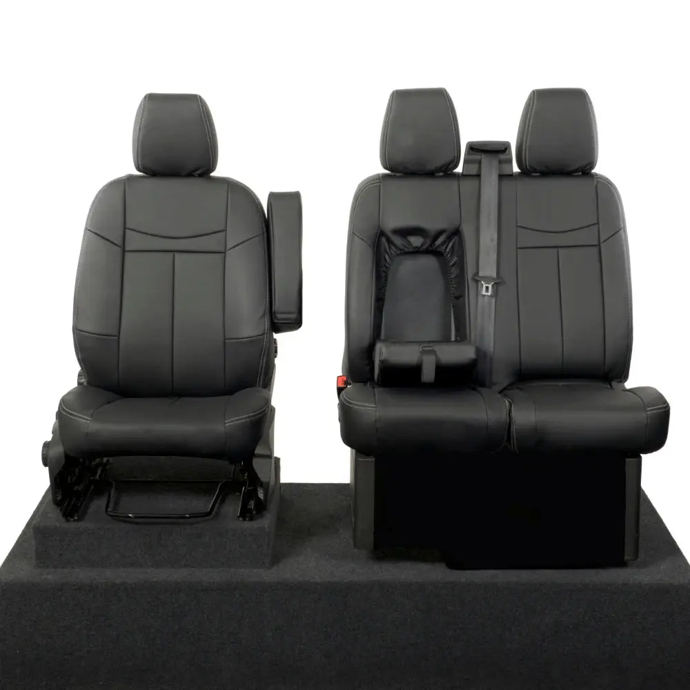 Ford Transit Custom Tailored Leatherette Seat Covers (2013-2023) - UK Custom Covers