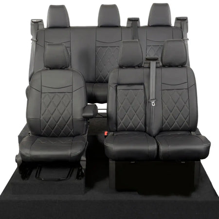 Ford Transit Custom Tailored Leatherette Seat Covers (2013-2023) - UK Custom Covers