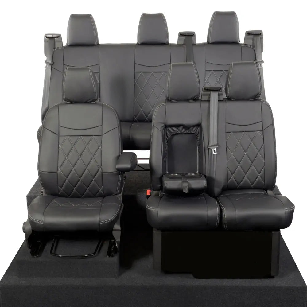 Ford Transit Custom Tailored Leatherette Seat Covers (2013-2023) - UK Custom Covers