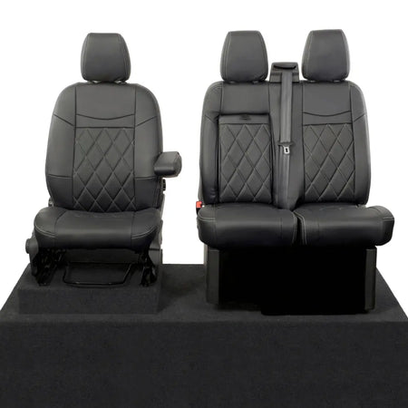 Ford Transit Custom Tailored Leatherette Seat Covers (2013-2023) - UK Custom Covers