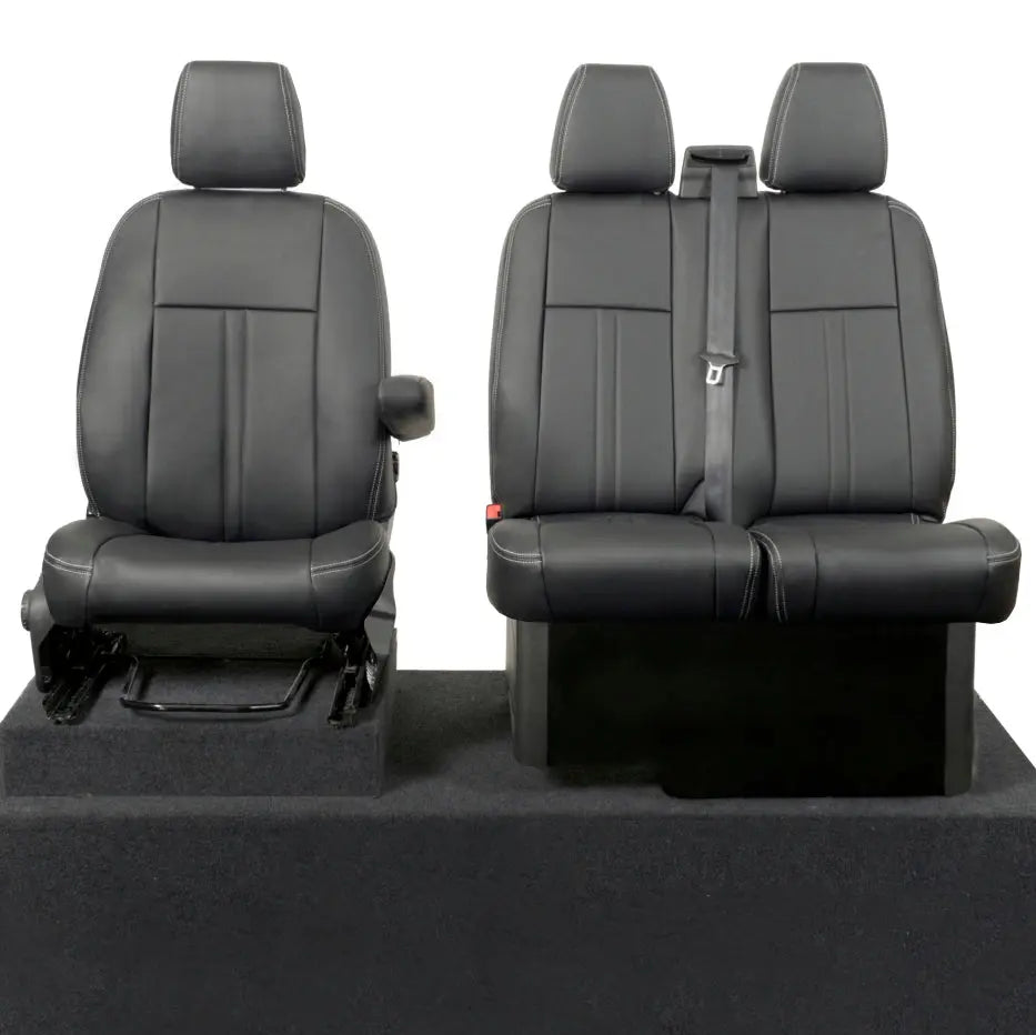 Ford Transit Custom Tailored Leatherette Seat Covers (2013-2023) - UK Custom Covers