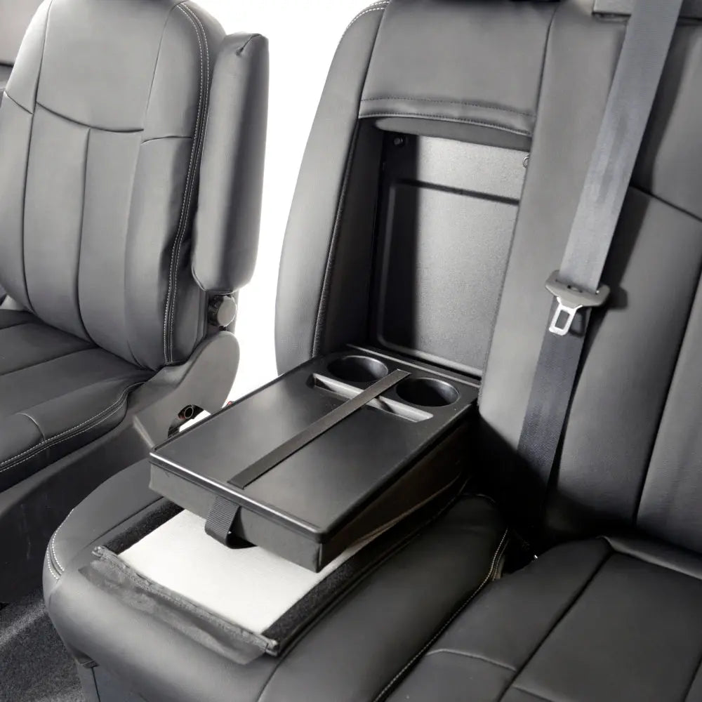 Ford Transit Van Tailored Leatherette Seat Covers - Black - UK Custom Covers