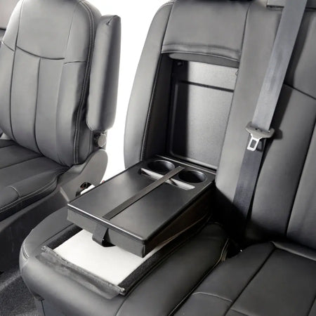 Ford Transit Van Tailored Leatherette Seat Covers - Black - UK Custom Covers