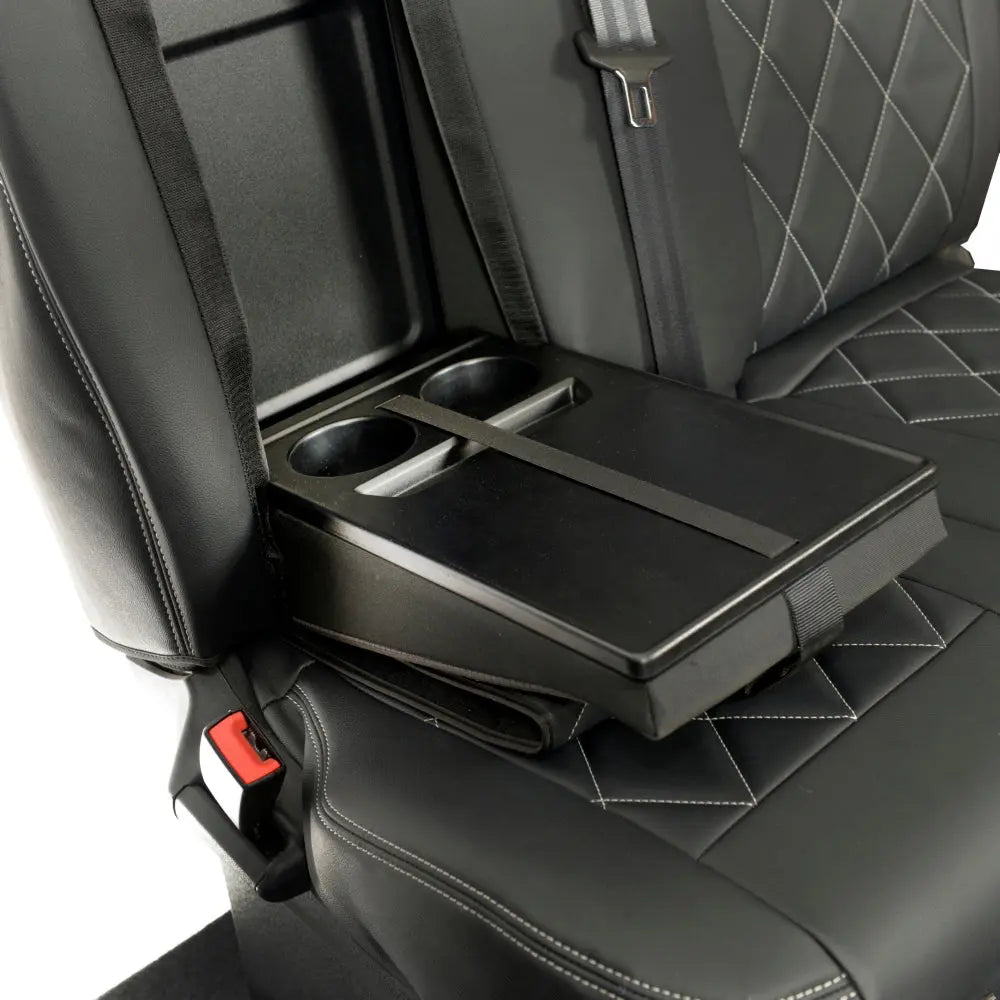 Ford Transit Van Tailored Leatherette Seat Covers - Black - UK Custom Covers
