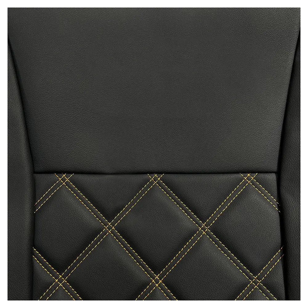 Ford Ranger Tailored Leatherette Seat Covers - Black - UK Custom Covers