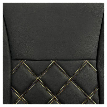 Ford Ranger Tailored Leatherette Seat Covers - Black - UK Custom Covers