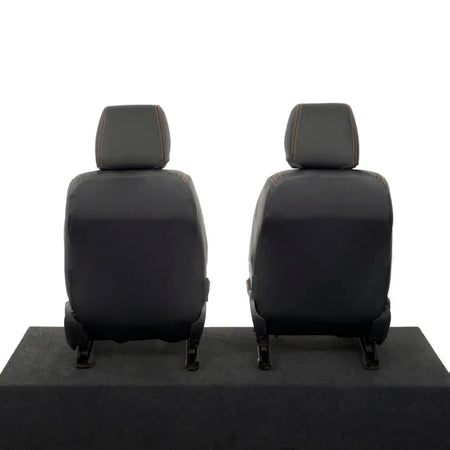 Ford Ranger Tailored Leatherette Seat Covers - Black - UK Custom Covers
