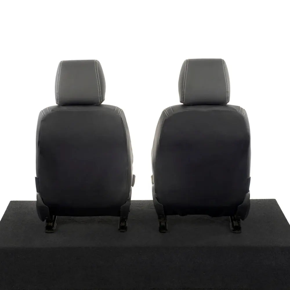 Ford Ranger Tailored Leatherette Seat Covers - Black - UK Custom Covers