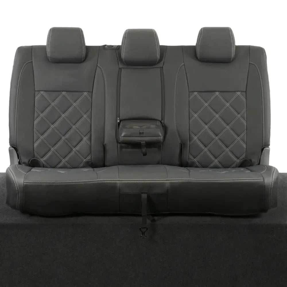 Ford Ranger Tailored Leatherette Seat Covers - Black - UK Custom Covers