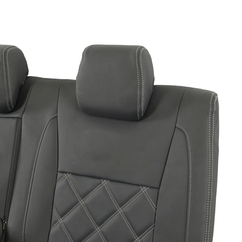 Ford Ranger Tailored Leatherette Seat Covers - Black - UK Custom Covers