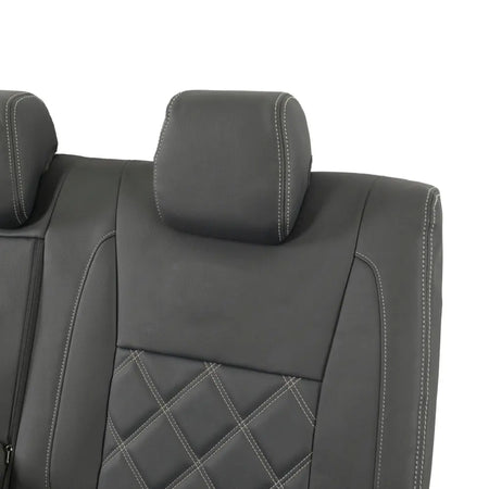 Ford Ranger Tailored Leatherette Seat Covers - Black - UK Custom Covers