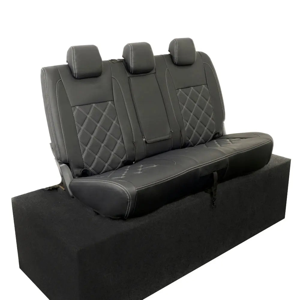 Ford Ranger Tailored Leatherette Seat Covers - Black - UK Custom Covers