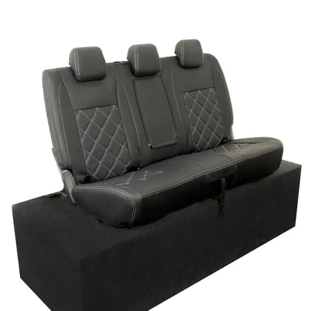 Ford Ranger Tailored Leatherette Seat Covers - Black - UK Custom Covers