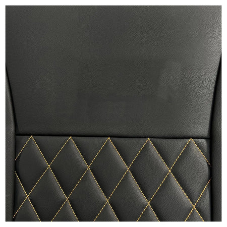 Ford Ranger Tailored Leatherette Seat Covers - Black - UK Custom Covers