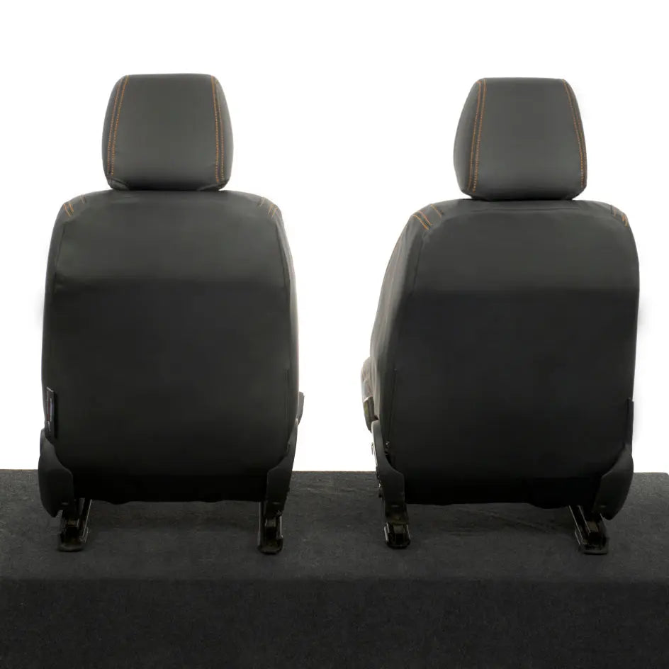 Ford Ranger Tailored Leatherette Seat Covers - Black - UK Custom Covers