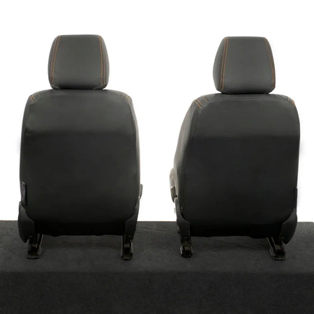 Ford Ranger Tailored Leatherette Seat Covers - Black - UK Custom Covers