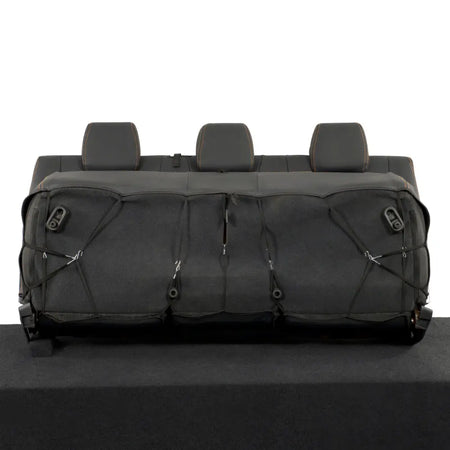 Ford Ranger Tailored Leatherette Seat Covers - Black - UK Custom Covers