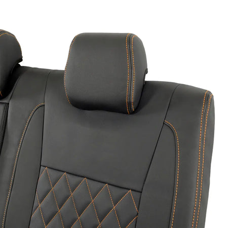 Ford Ranger Tailored Leatherette Seat Covers - Black - UK Custom Covers