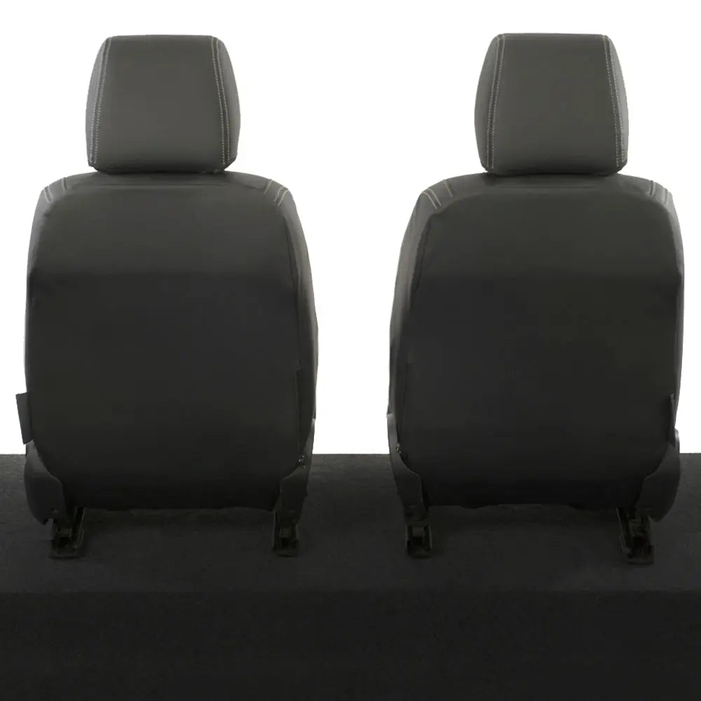 Ford Ranger Tailored Leatherette Seat Covers - Black - UK Custom Covers