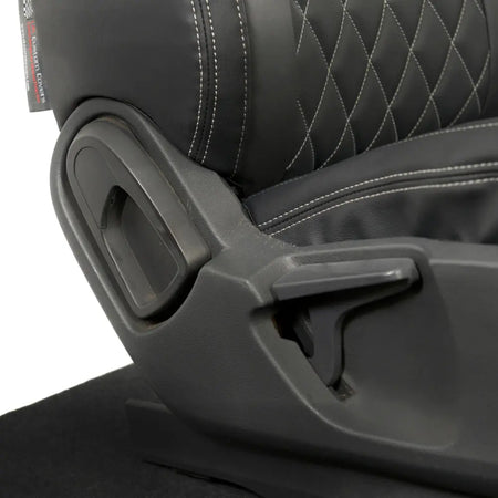 Ford Ranger Tailored Leatherette Seat Covers - Black - UK Custom Covers