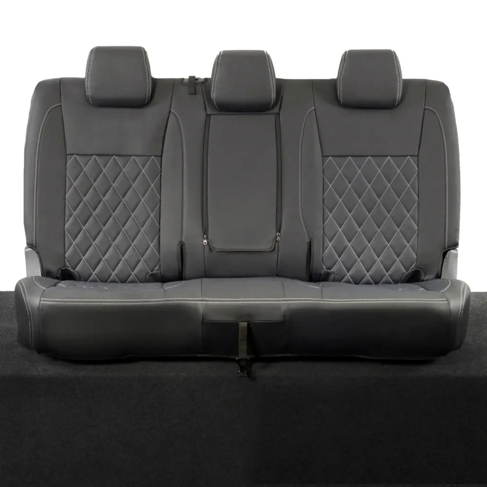 Ford Ranger Tailored Leatherette Seat Covers - Black - UK Custom Covers