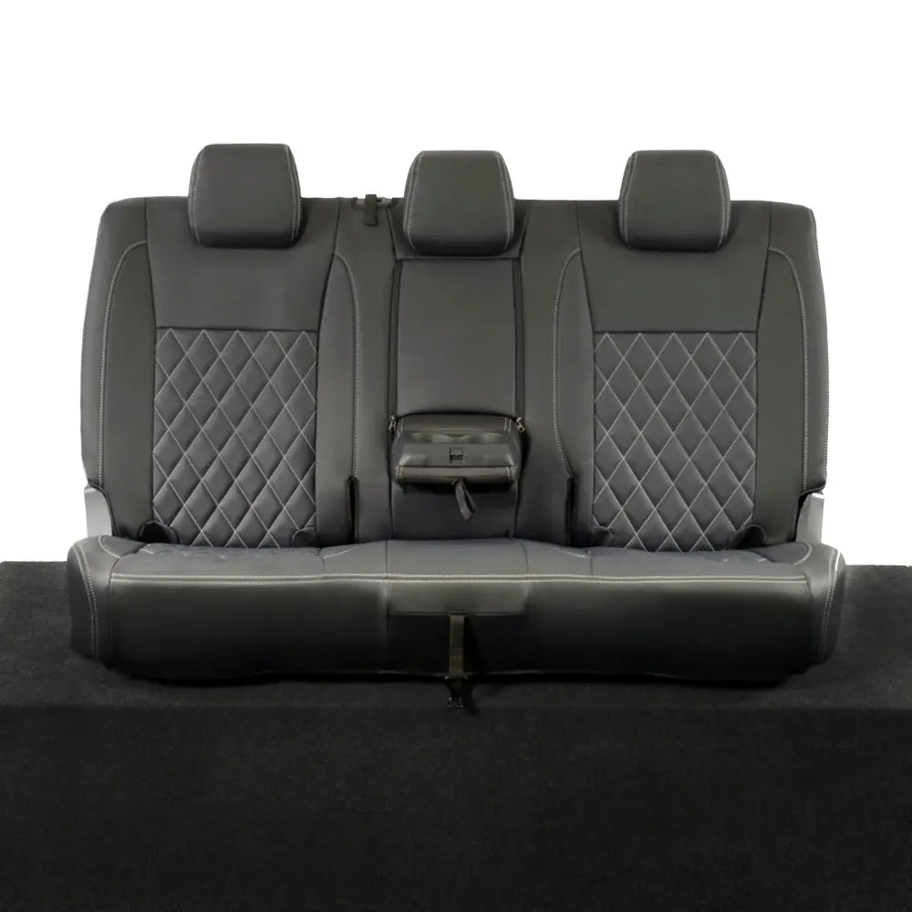 Ford Ranger Tailored Leatherette Seat Covers - Black - UK Custom Covers