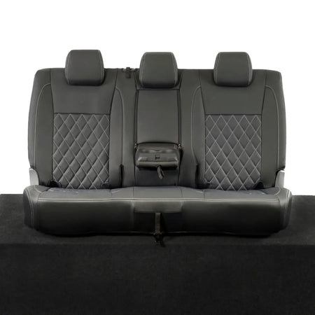 Ford Ranger Tailored Leatherette Seat Covers - Black - UK Custom Covers