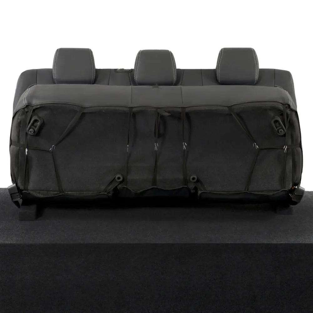 Ford Ranger Tailored Leatherette Seat Covers - Black - UK Custom Covers