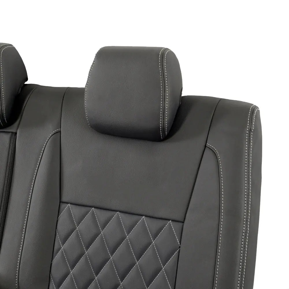 Ford Ranger Tailored Leatherette Seat Covers - Black - UK Custom Covers