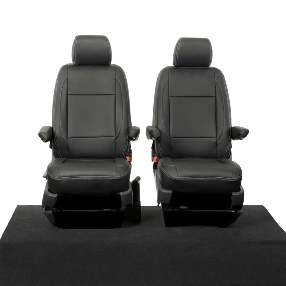 VW T5 / T5.1 Transporter Tailored Leatherette Seat Covers (2003-2015) - UK Custom Covers