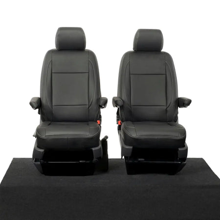 VW T5 / T5.1 Transporter Tailored Leatherette Seat Covers (2003-2015) - UK Custom Covers