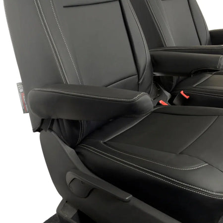 VW T5 / T5.1 Transporter Tailored Leatherette Seat Covers (2003-2015) - UK Custom Covers