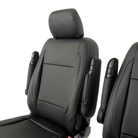 VW T5 / T5.1 Transporter Tailored Leatherette Seat Covers (2003-2015) - UK Custom Covers