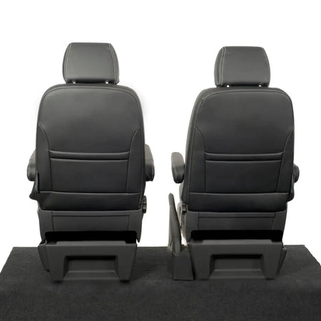 VW T5 / T5.1 Transporter Tailored Leatherette Seat Covers (2003-2015) - UK Custom Covers