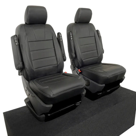 VW T5 / T5.1 Transporter Tailored Leatherette Seat Covers (2003-2015) - UK Custom Covers