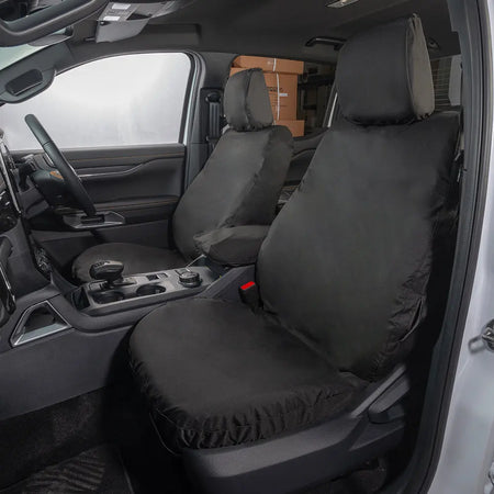 Ford Ranger Seat Covers Cotton-Backed PU UK Custom Covers