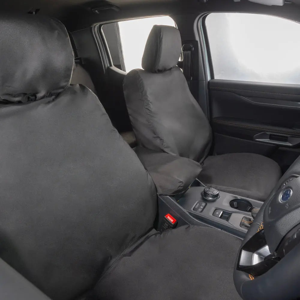 Ford Ranger Seat Covers Cotton-Backed PU UK Custom Covers