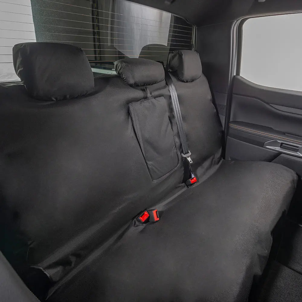 Ford Ranger Seat Covers Cotton-Backed PU UK Custom Covers