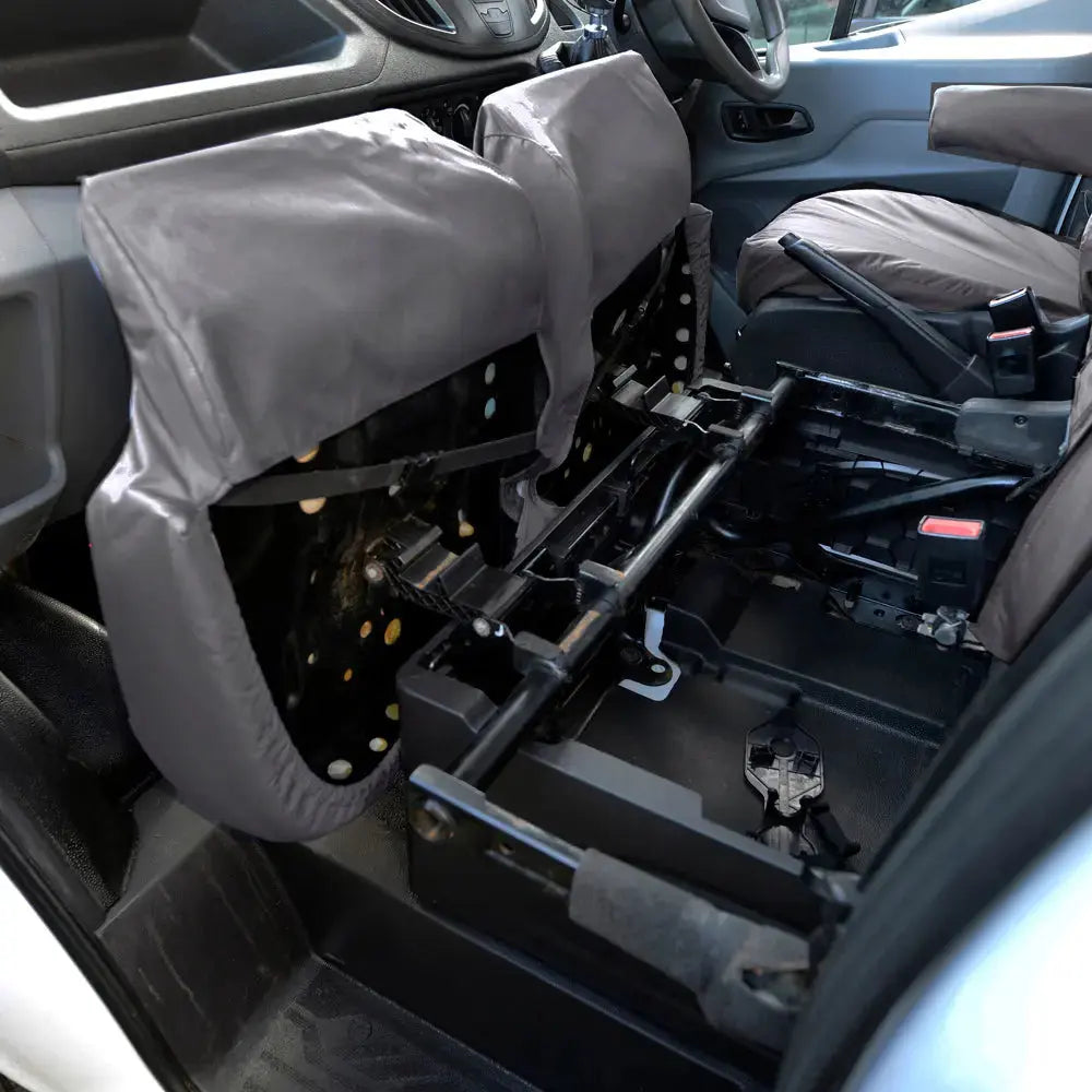 Ford Transit Van (Inc E-Transit) Tailored PU Seat Covers - UK Custom Covers