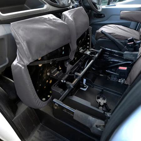 Ford Transit Van (Inc E-Transit) Tailored PU Seat Covers - UK Custom Covers