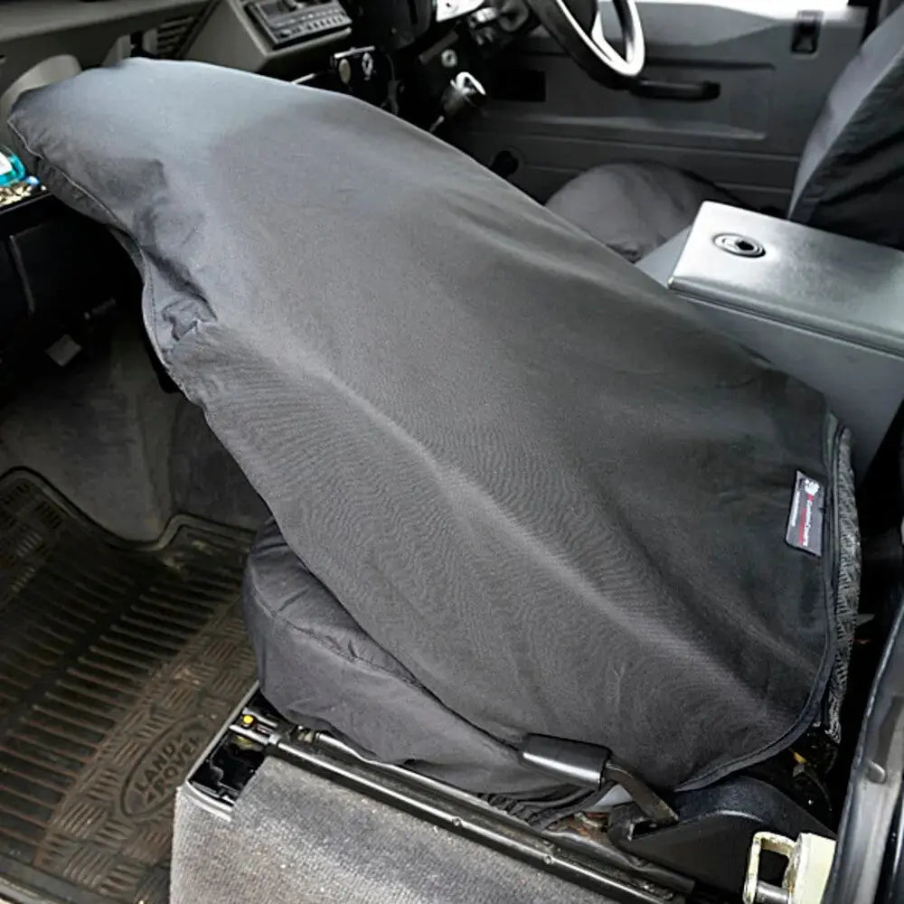 Fits Land Rover Defender 90 / 110 / 130 Tailored PU Seat Covers - UK Custom Covers