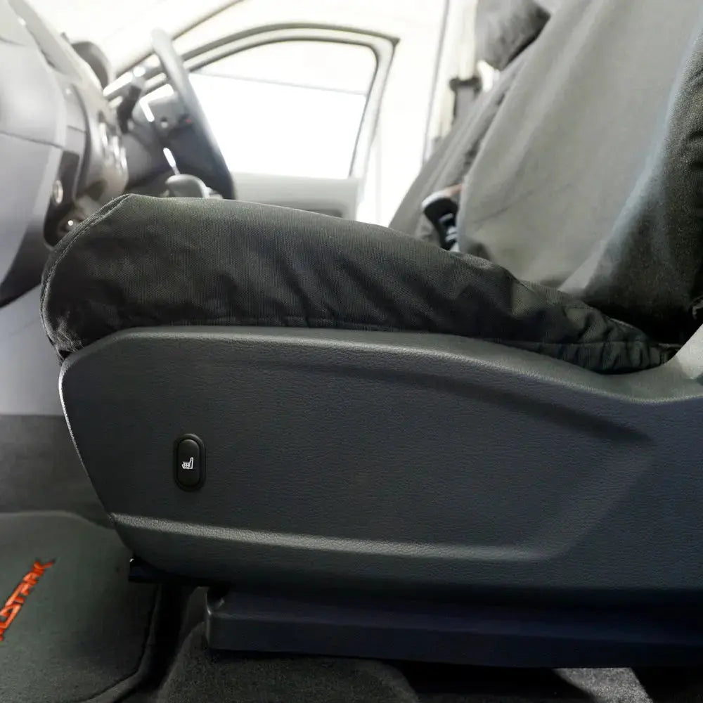 Ford Ranger Tailored PU Seat Covers - Black - UK Custom Covers