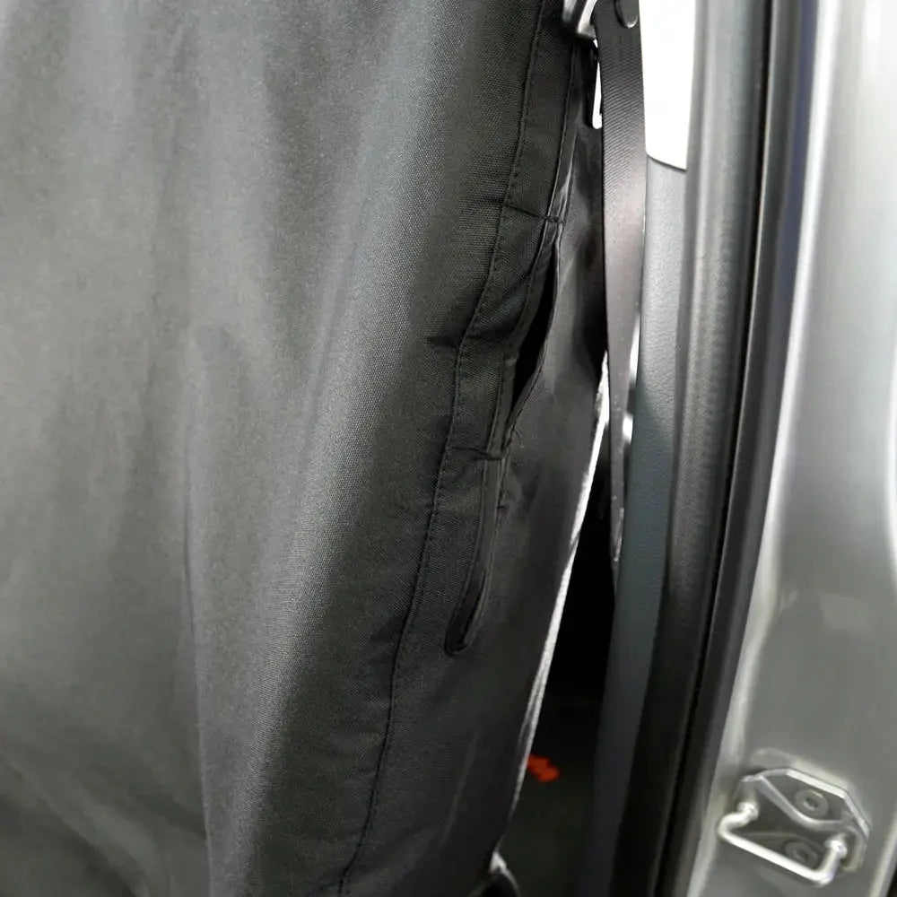 Ford Ranger Tailored PU Seat Covers - Black - UK Custom Covers