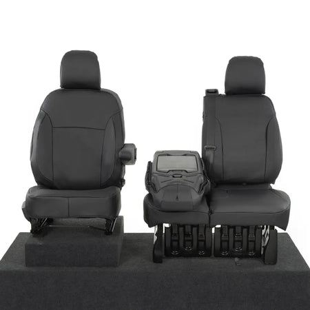 Fiat Talento Tailored Leatherette Seat Covers (2016 Onwards) - Black - UK Custom Covers