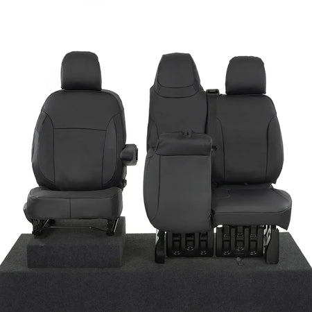 Fiat Talento Tailored Leatherette Seat Covers (2016 Onwards) - Black - UK Custom Covers