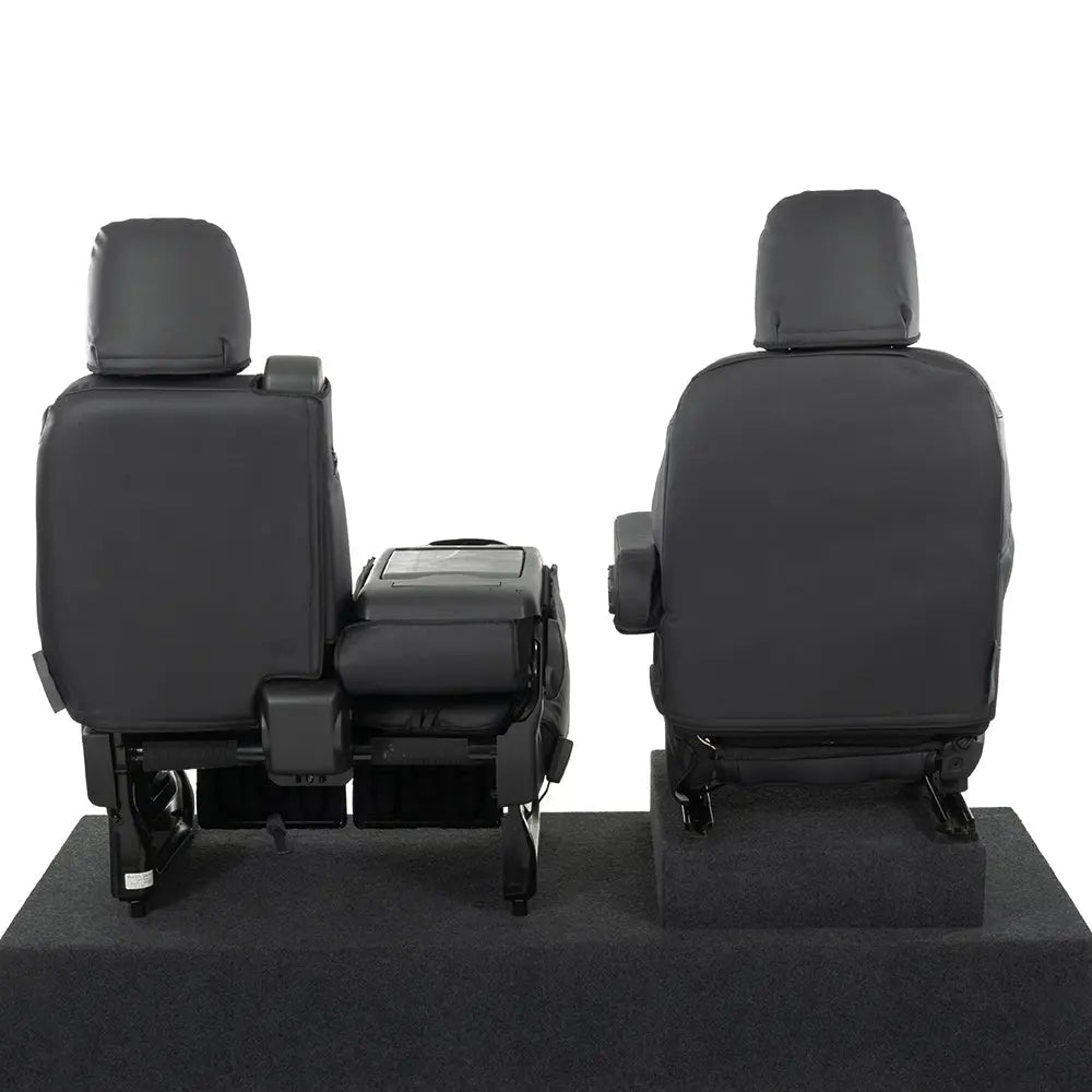 Fiat Talento Tailored Leatherette Seat Covers (2016 Onwards) - Black - UK Custom Covers