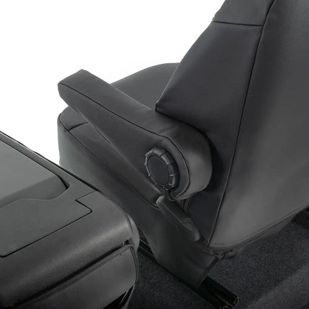 Renault Trafic Tailored Leatherette Seat Covers (2014 Onwards) - Black - UK Custom Covers