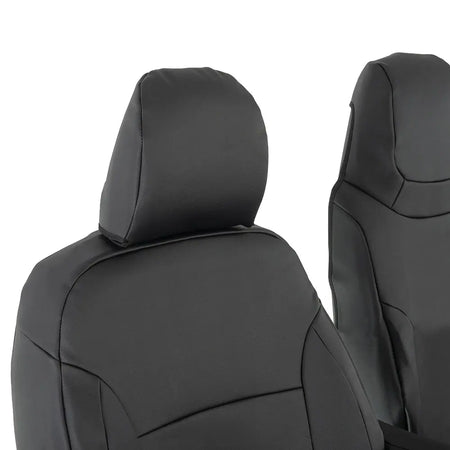 Renault Trafic Tailored Leatherette Seat Covers (2014 Onwards) - Black - UK Custom Covers